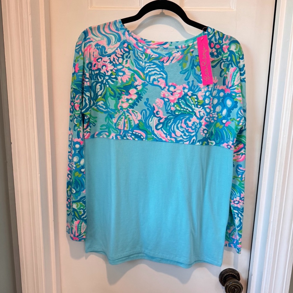 Lilly Pulitzer Finn tee XS NWT